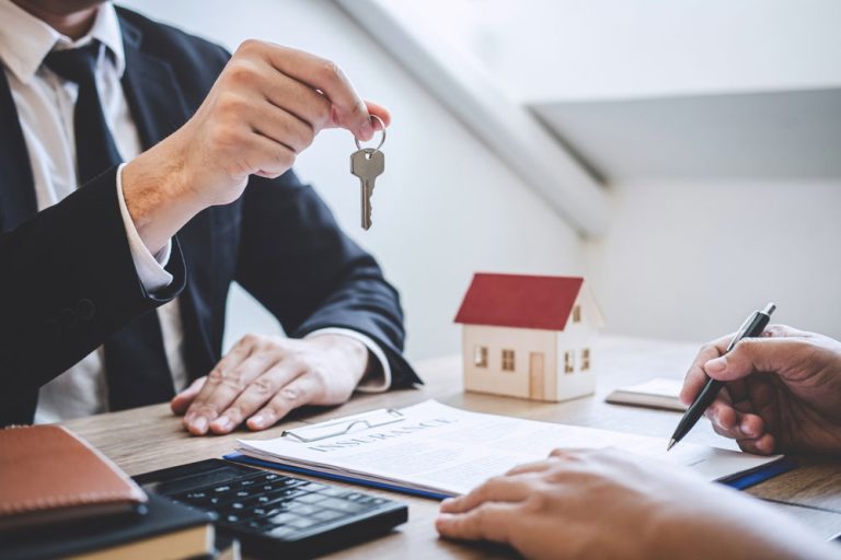 Securing a duplex construction loan with lender